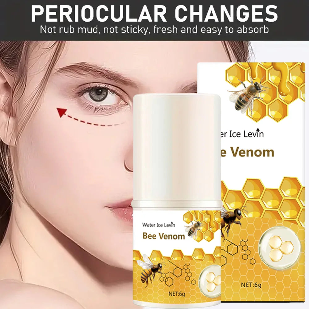 Bee Venom Eye Cream Stick for Dark Circles and Puffiness