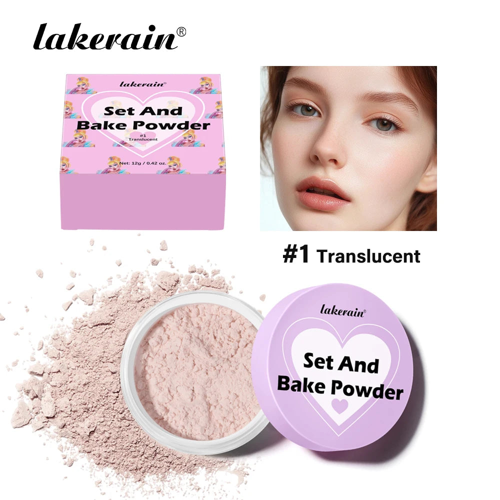 Matte Finish Oil-Control Setting Powder for All Skin Types
