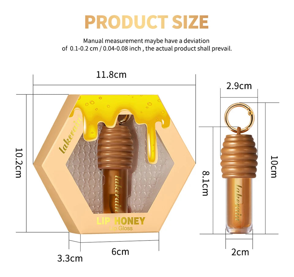 Hydrating Honey and Chocolate Lip Gloss Set - 16