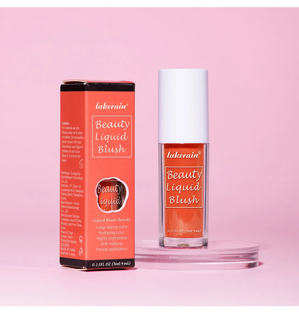 Long-Lasting Liquid Blush for Natural Glowing Makeup