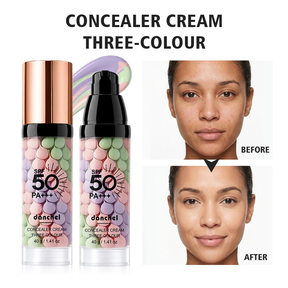 3-in-1 Color Correcting Face Primer with SPF 50 - 1