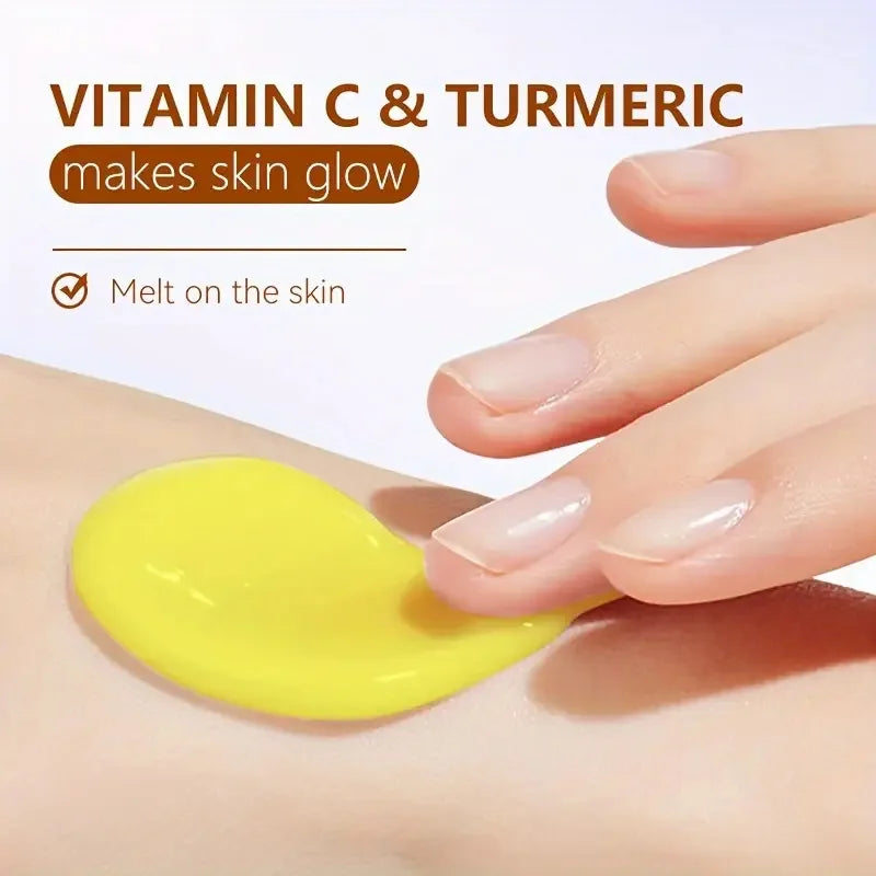 Turmeric and Vitamin C Face Cream Brightening Moisturizer for Glowing Skin