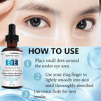 Caffeine and Retinol Eye Serum for Dark Circles and Puffiness
