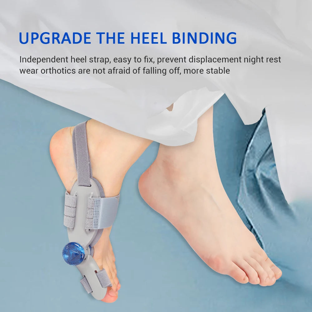 Adjustable Bunion Corrector and Toe Straightener Brace