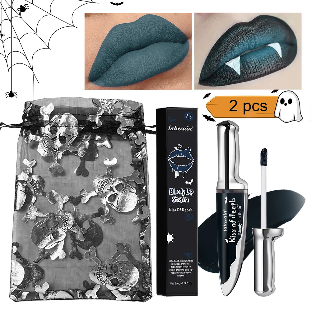 Bloody Matte Lip Stain for Halloween and Costume Makeup