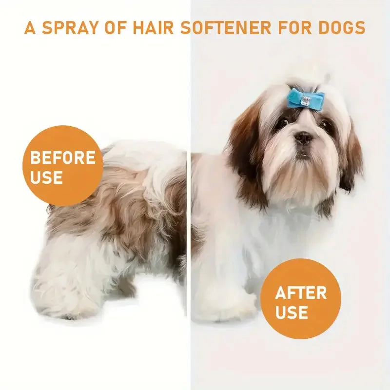 Pet Hair Detangler Spray Smoothing Conditioner for Dogs and Cats