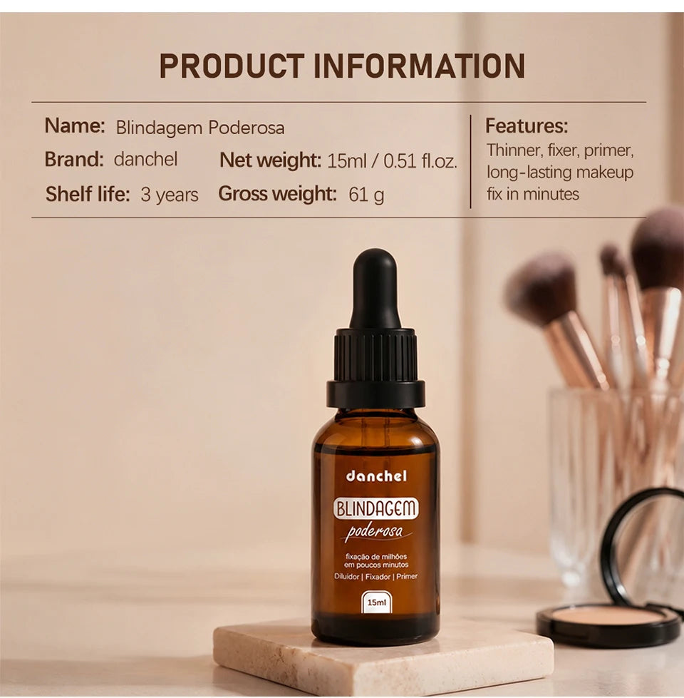 3-in-1 Makeup Primer, Fixer, and Reviver Serum - 16