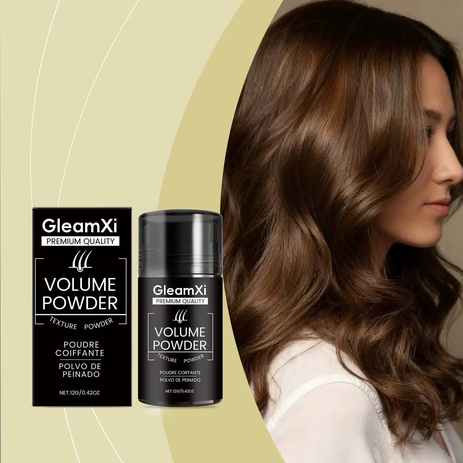 Hair Volumizing Powder for Root Lifting and Oil Control