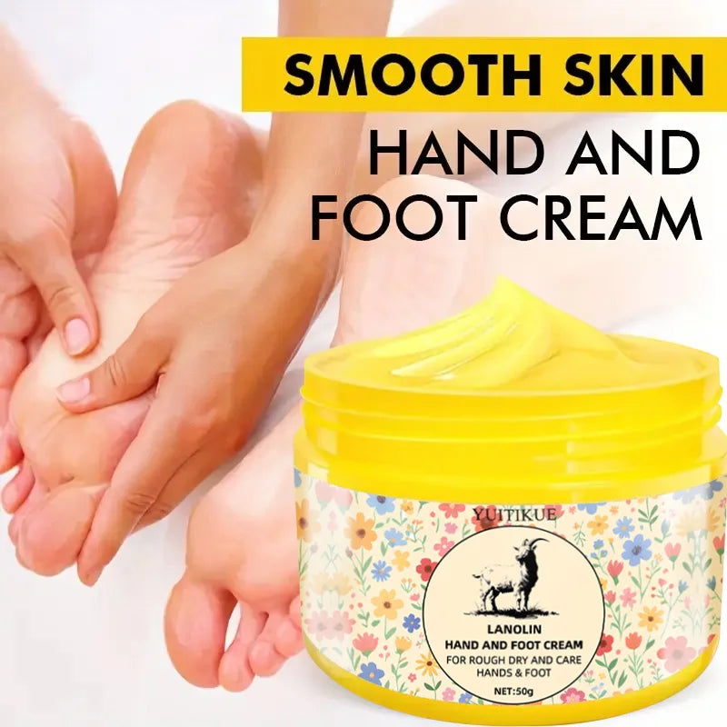 YUITIKUE Lanolin Hand and Foot Cream Repair Moisturizer for Dry Skin - 5