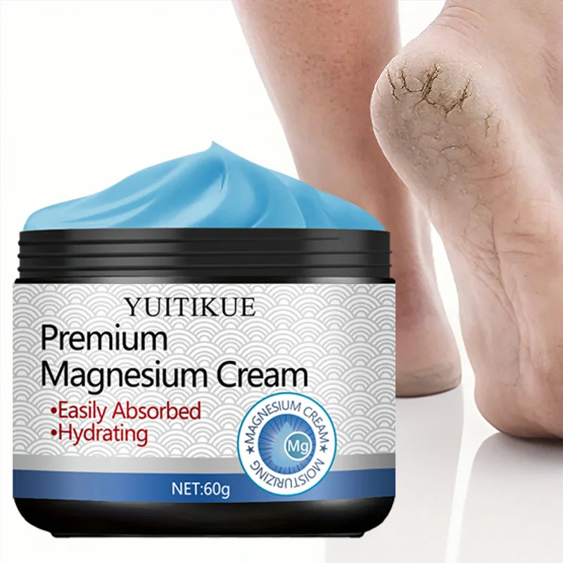 YUITIKUE Magnesium Cream Fast Absorbing Moisturizer for Hands and Feet - 3