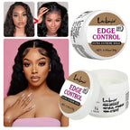 Hair Styling Wax Stick Edge Control Gel and Black Castor Oil Set