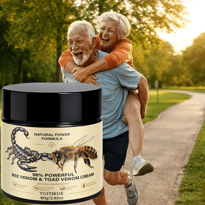 YUITIKUE Bee and Toad Venom Joint Cream Natural Body Nourishing Balm