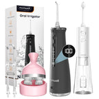 Portable Oral Irrigator and Electric Scalp Massager Set