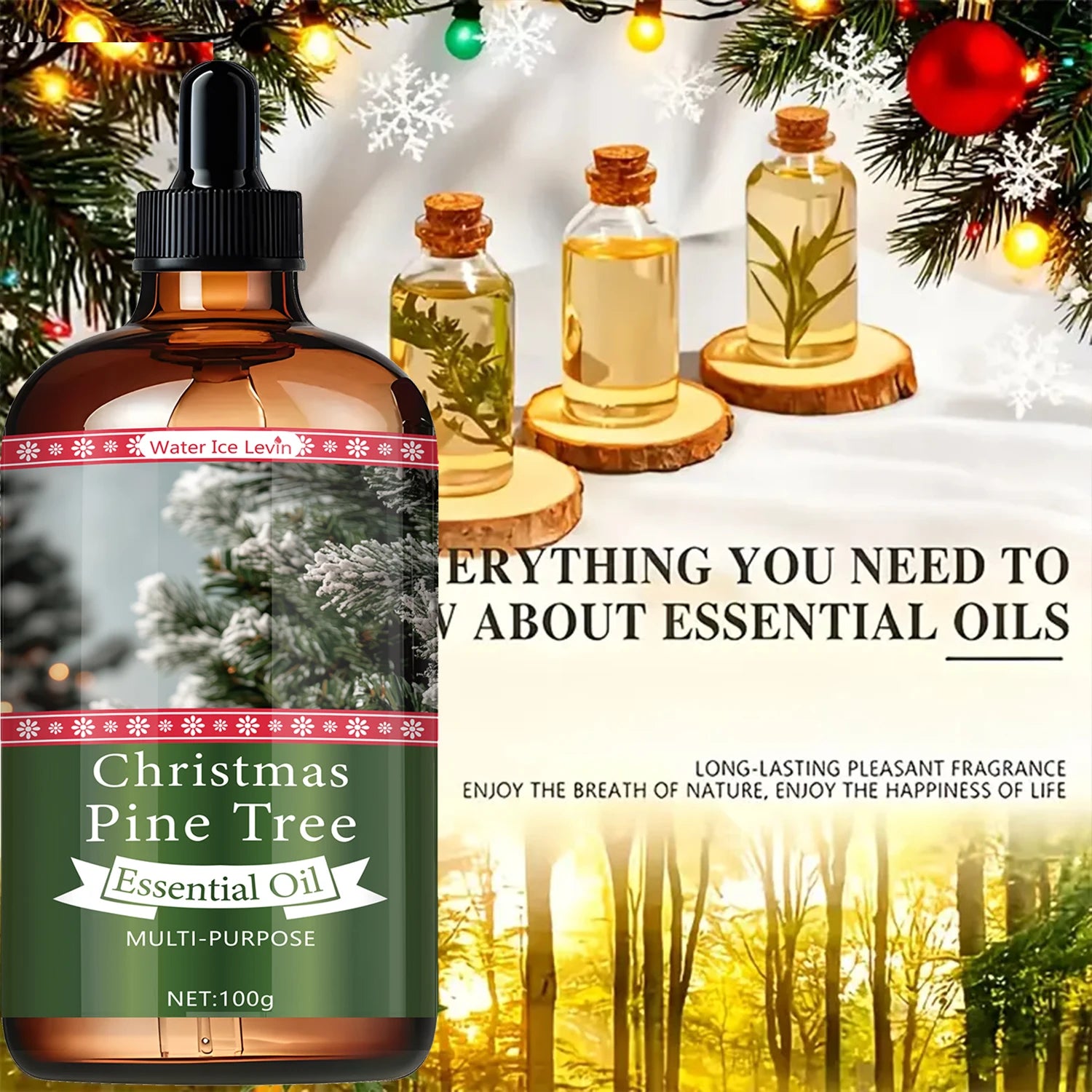 Hair Growth Essential Oil 100g Collagen Keratin Caffeine Ginseng