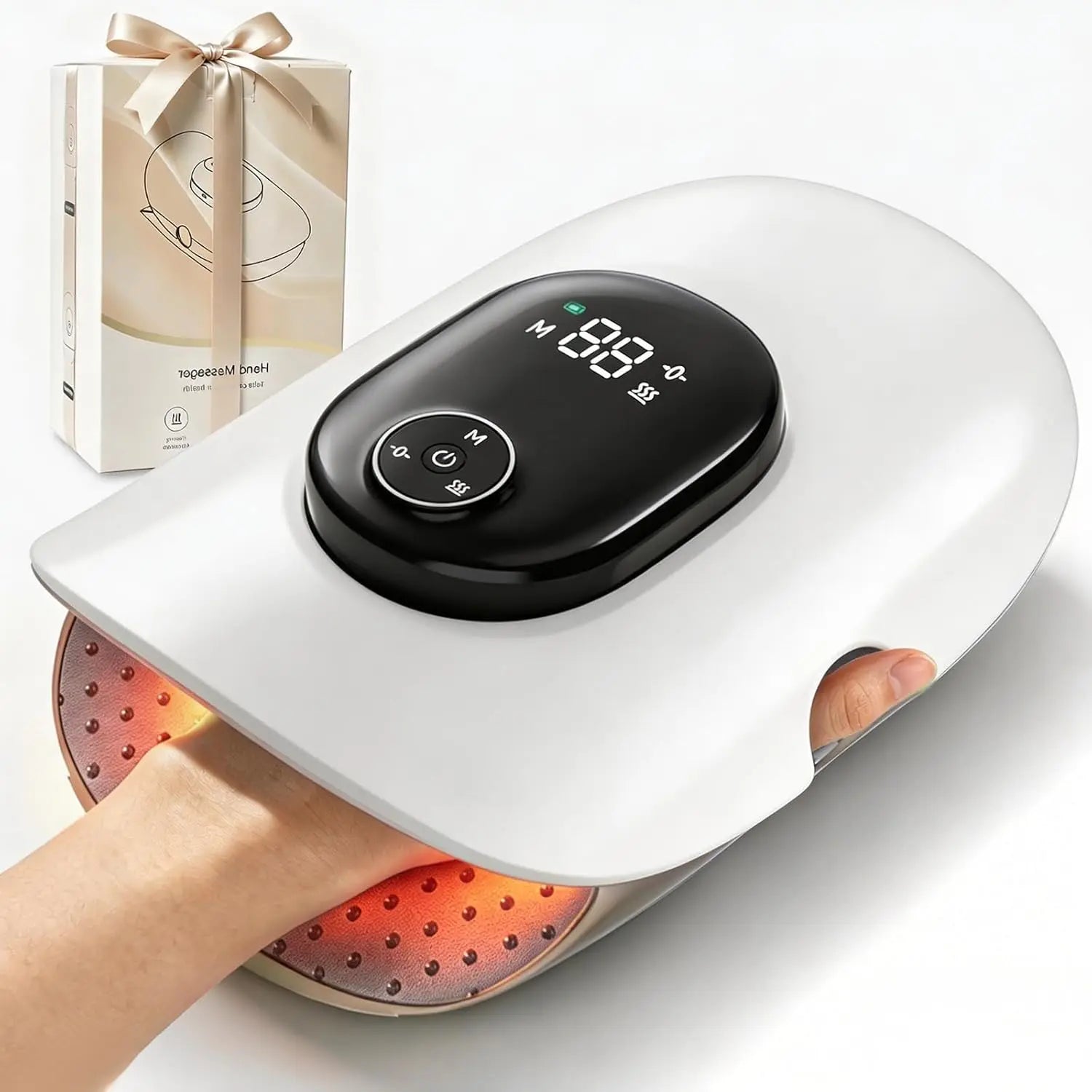 Cordless Hand and Finger Massager with Heat and Compression - 7