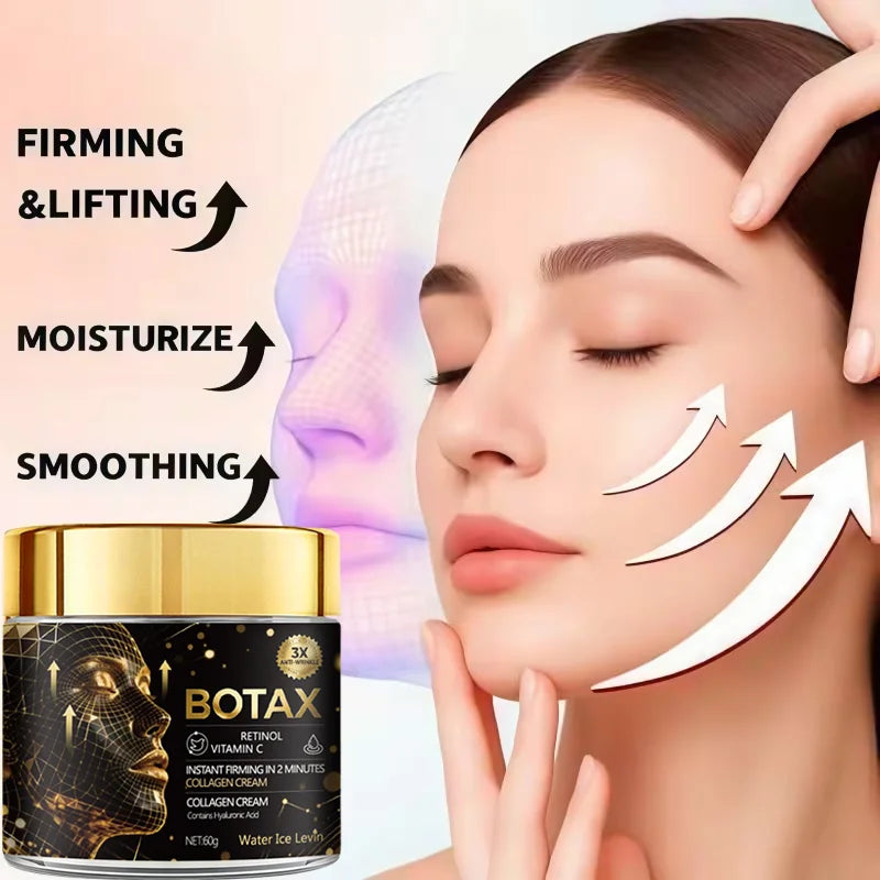 Water Ice Levin Collagen Retinol Firming Cream Anti Aging Face Moisturizer