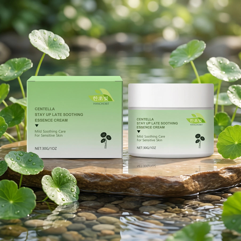 Centella Asiatica Soothing Cream for Sensitive Skin Redness Relief
