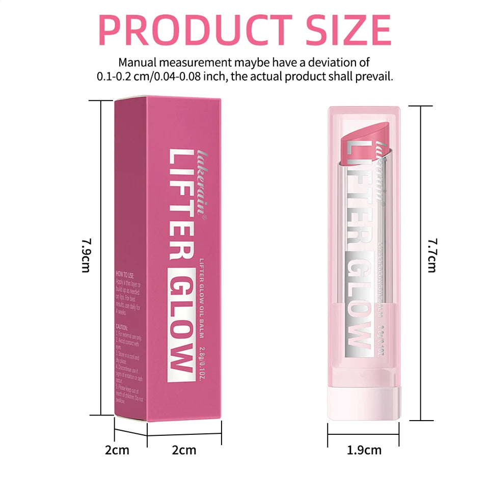 Hydrating Glossy Lip Balm with Glazed Finish