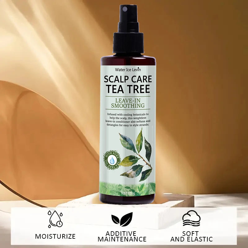 Tea Tree Scalp Care Leave-In Smoothing Hair Conditioner 100g - 6