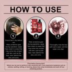Chestnut Burgundy 4 in 1 Instant Hair Dye Shampoo 100ml