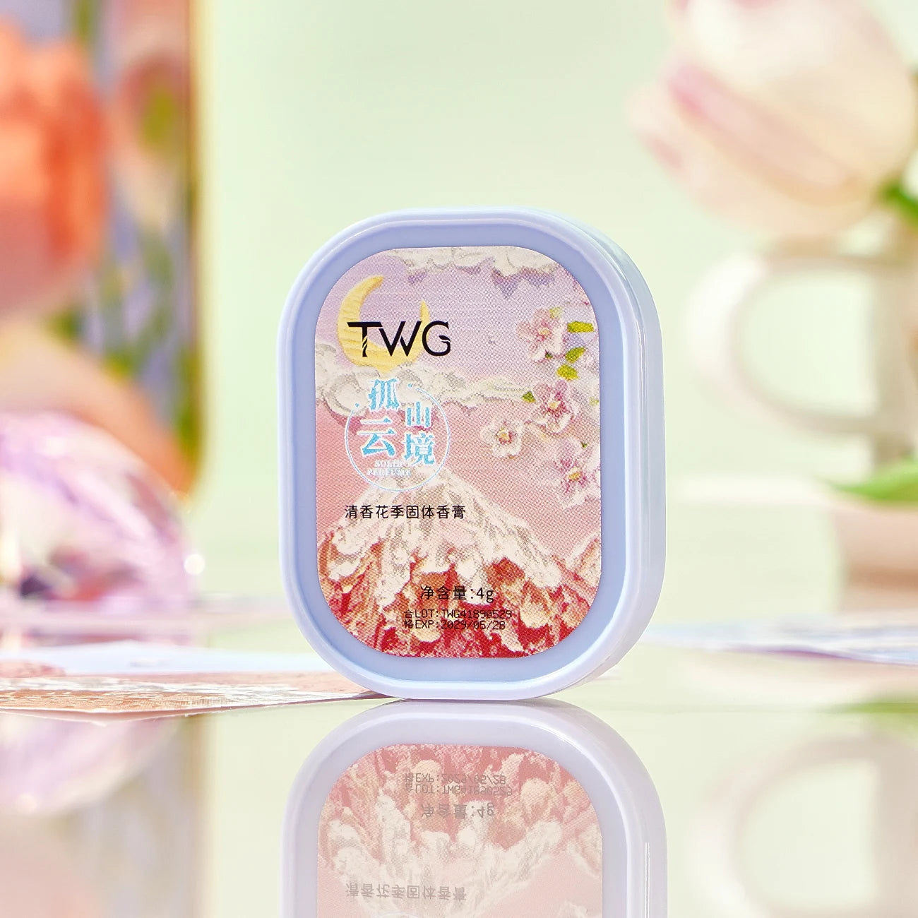 TWG Flower Season Solid Fragrance Set 3pc Portable Perfume Balm - 8
