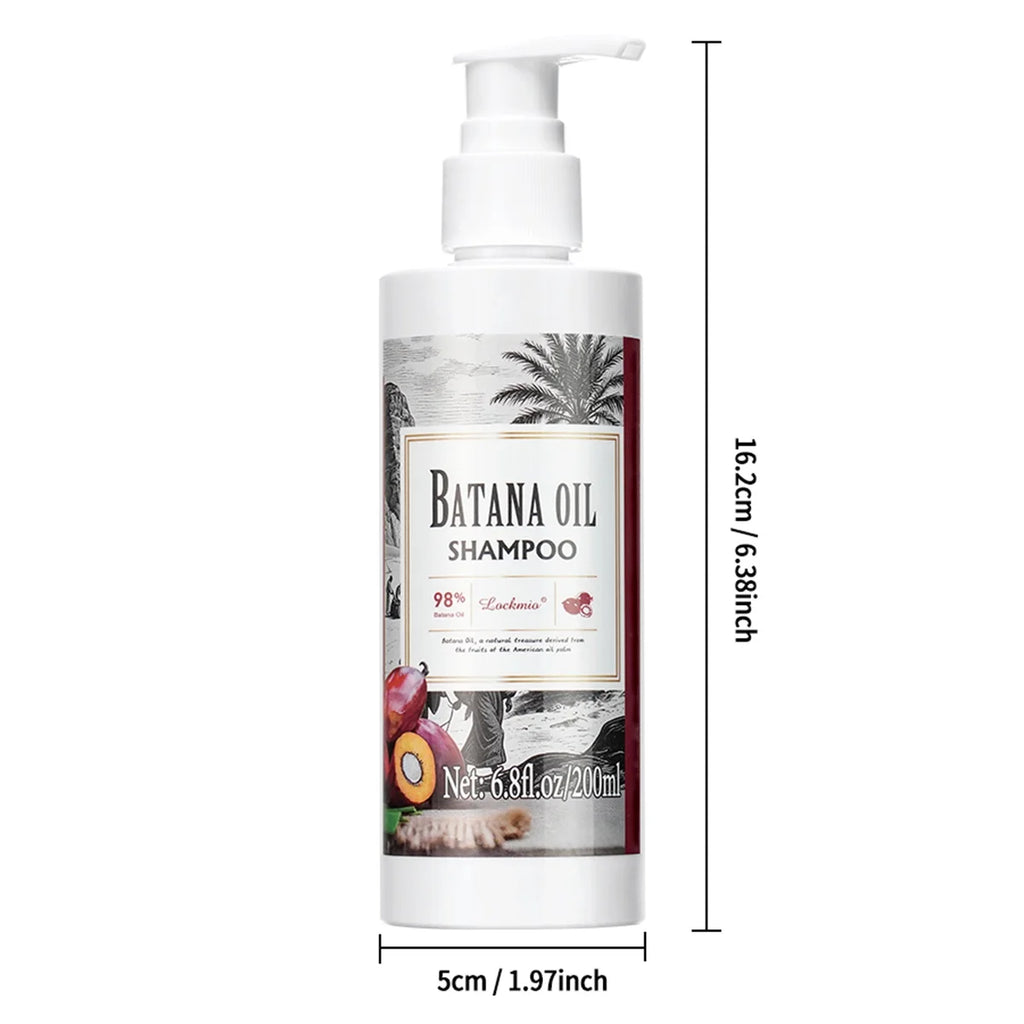 Batana Oil Shampoo Deep Cleansing Moisturizing Hair Growth Treatment