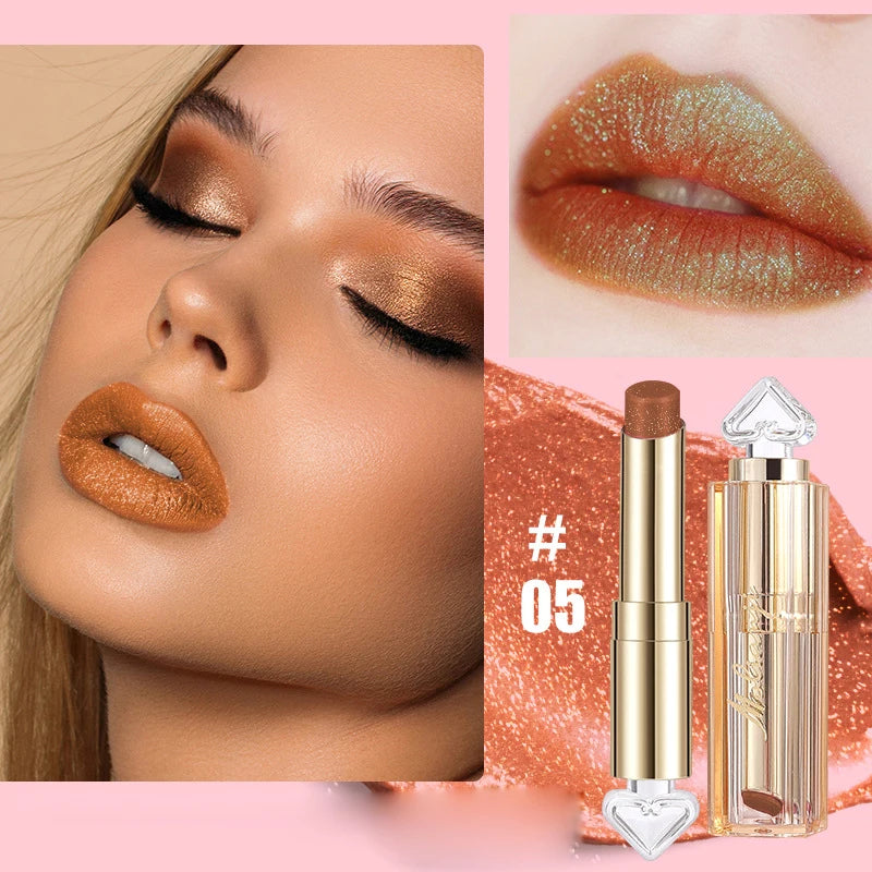 Shiny Lipstick Waterproof Long Lasting Glitter Lip Gloss - 25