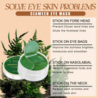 Seaweed Hyaluronic Acid Eye Mask Collagen Dark Circle Treatment Patches