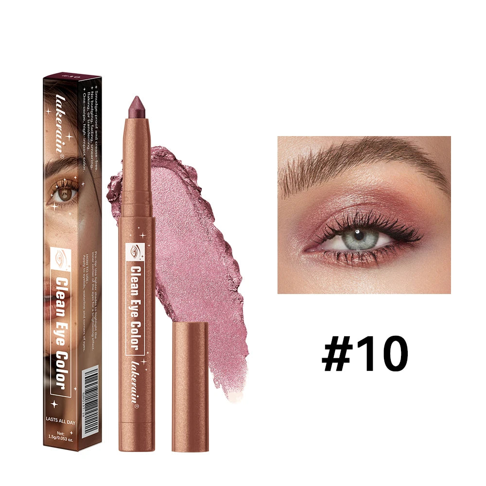 Creamy Eyeshadow Stick for Long-Lasting Shimmer Eye Makeup - 27