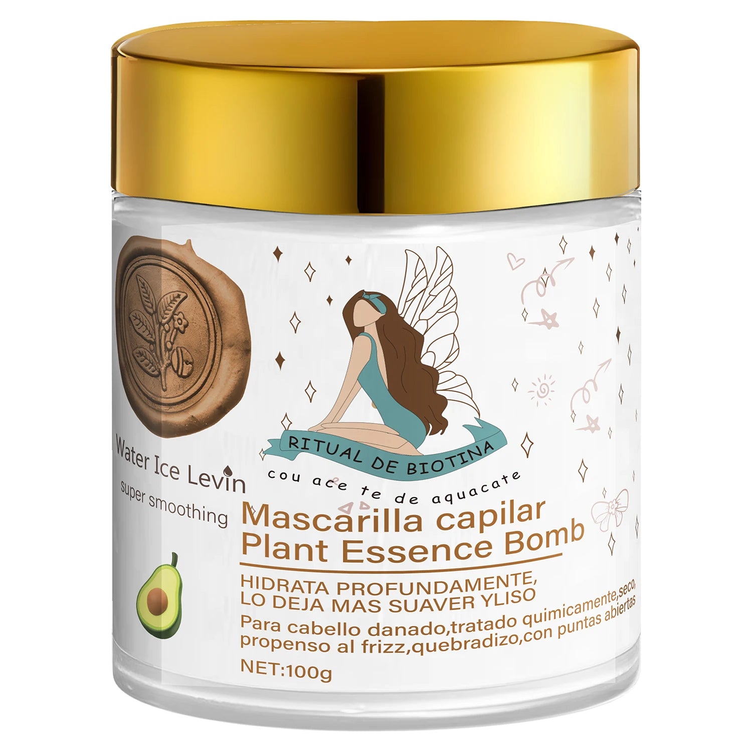 Plant-Based Essence Hair Mask 100g Moisturizing Repair Treatment - 6