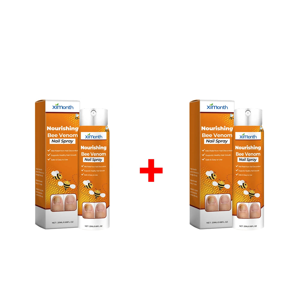 Bee Venom Nourishing Nail Spray for Brittle and Discolored Nails