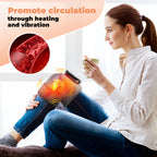 Cordless Heated Knee Massager with Vibration Therapy
