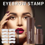OCHEAL Eyebrow Stamp Kit Waterproof Brow Powder Makeup Stencil Set