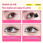 PAZT Integrated Winged Eyeliner Stamp Waterproof Liquid Eye Pen