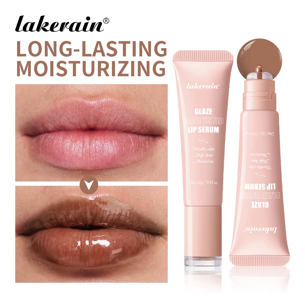 Hydrating Tinted Lip Serum for Plump and Glossy Lips