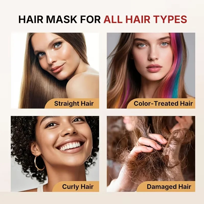 YUITIKUE CER-100 Keratin Ceramide Hair Mask Deep Conditioning Treatment - 8