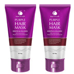 Water Ice Levin Purple Keratin Hair Mask Deep Conditioning Treatment