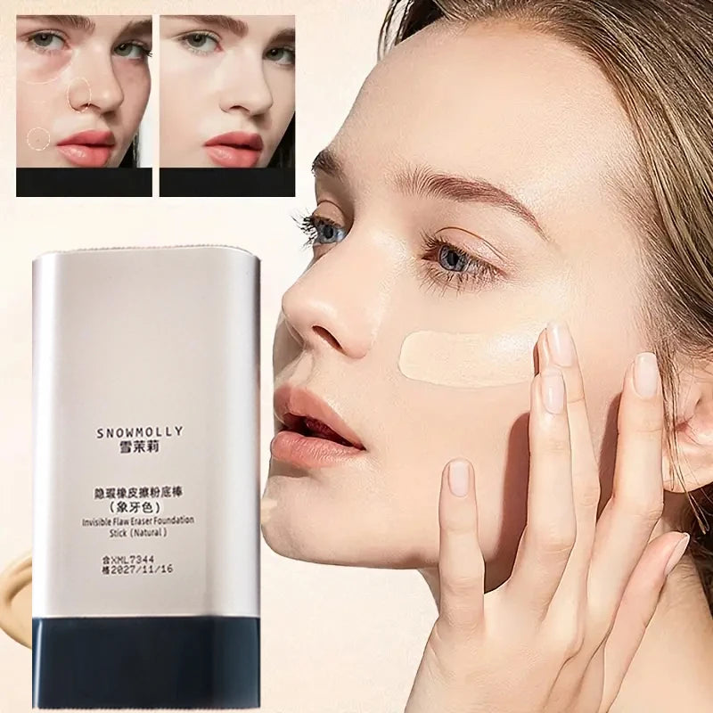 SNOWMOLLY Waterproof Foundation Stick Full Coverage Concealer