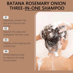 Batana and Rosemary Hair Growth Shampoo for Damaged Hair