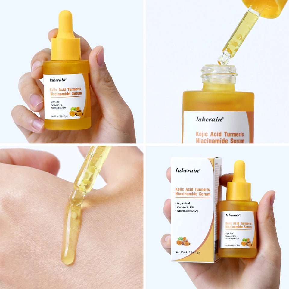 Brightening Kojic Acid and Turmeric Face Serum
