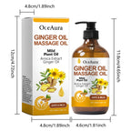 Ginger Massage Oil for Muscle Relief and Skin Nourishment