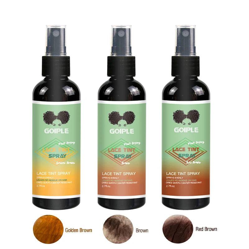 Goiple Lace Tint Spray Waterproof Hairline Wig Color Mousse