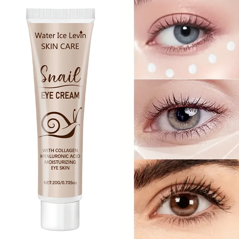 Water Ice Levin Snail Eye Cream Firming Moisturizing Treatment 20g
