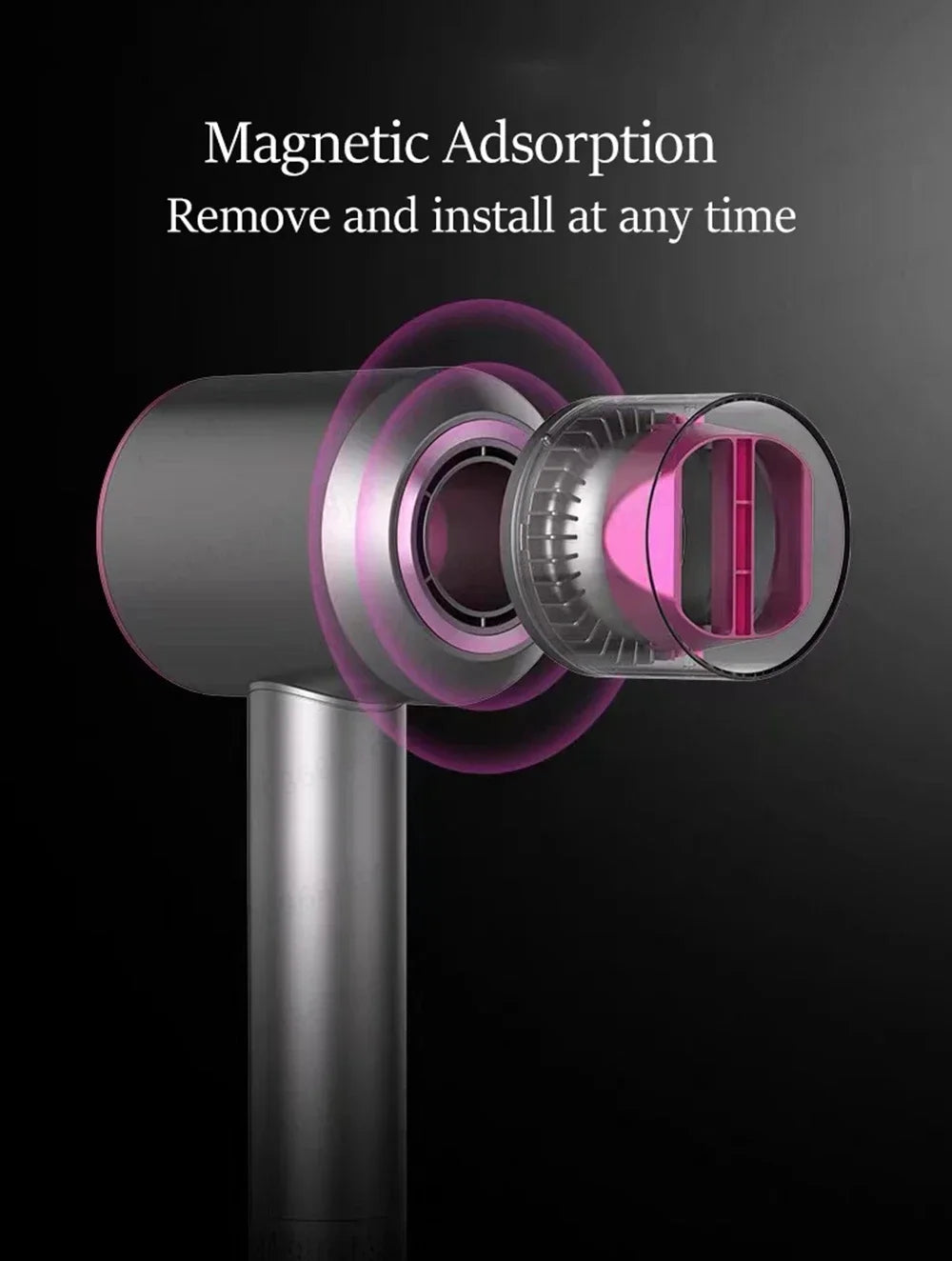 Automatic Swing Nozzle for Dyson Supersonic Hair Dryer Styling Accessory - 12