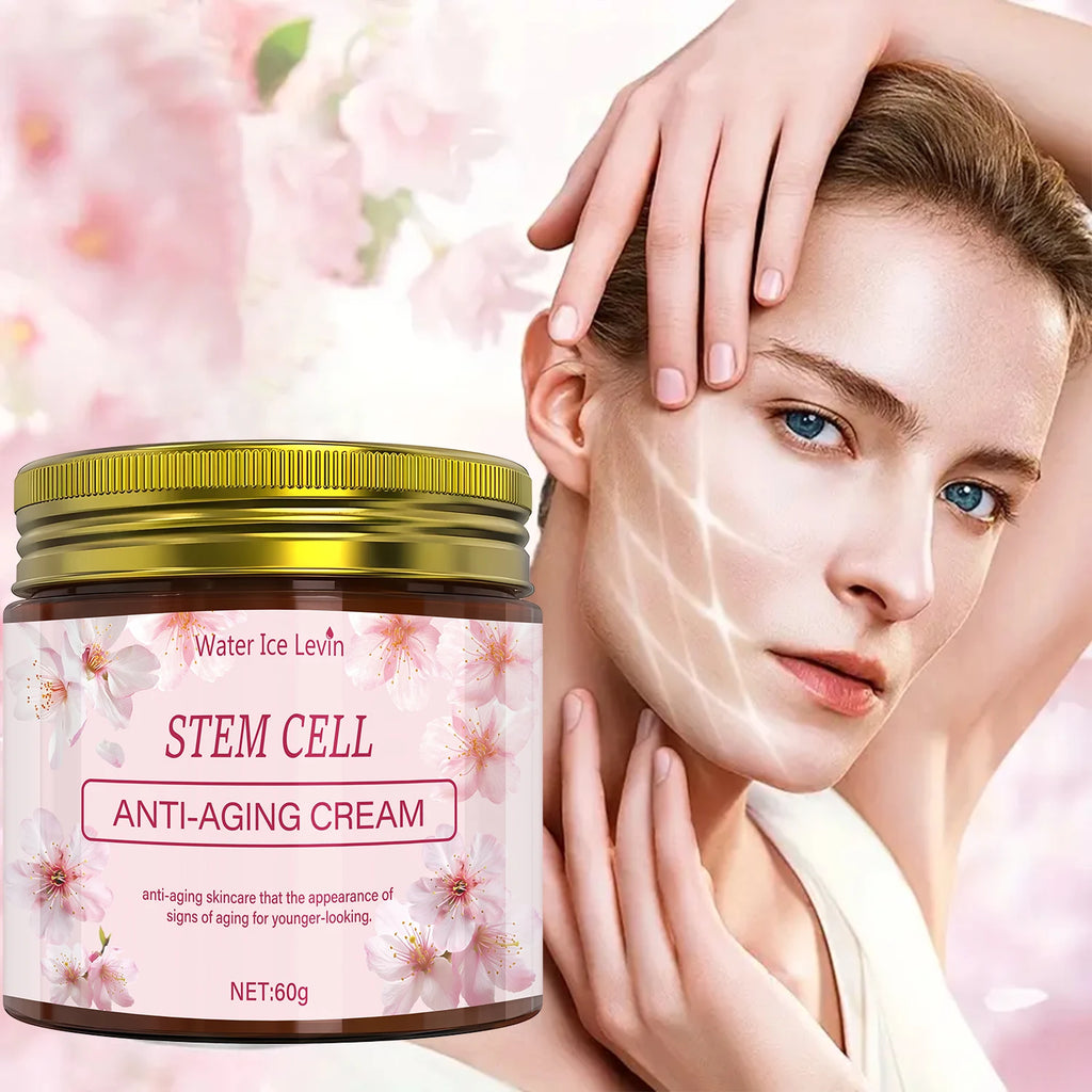 Water Ice Levin Stem Cell Anti Aging Face Cream Moisturizer