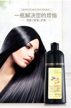 Organic Ginger Hair Blackening Shampoo 500ml Permanent Color Dye