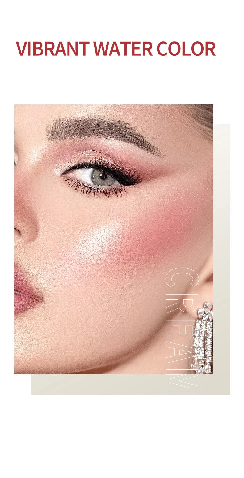 Meidian On The Go Waterproof Blusher Stick Cream Face Makeup