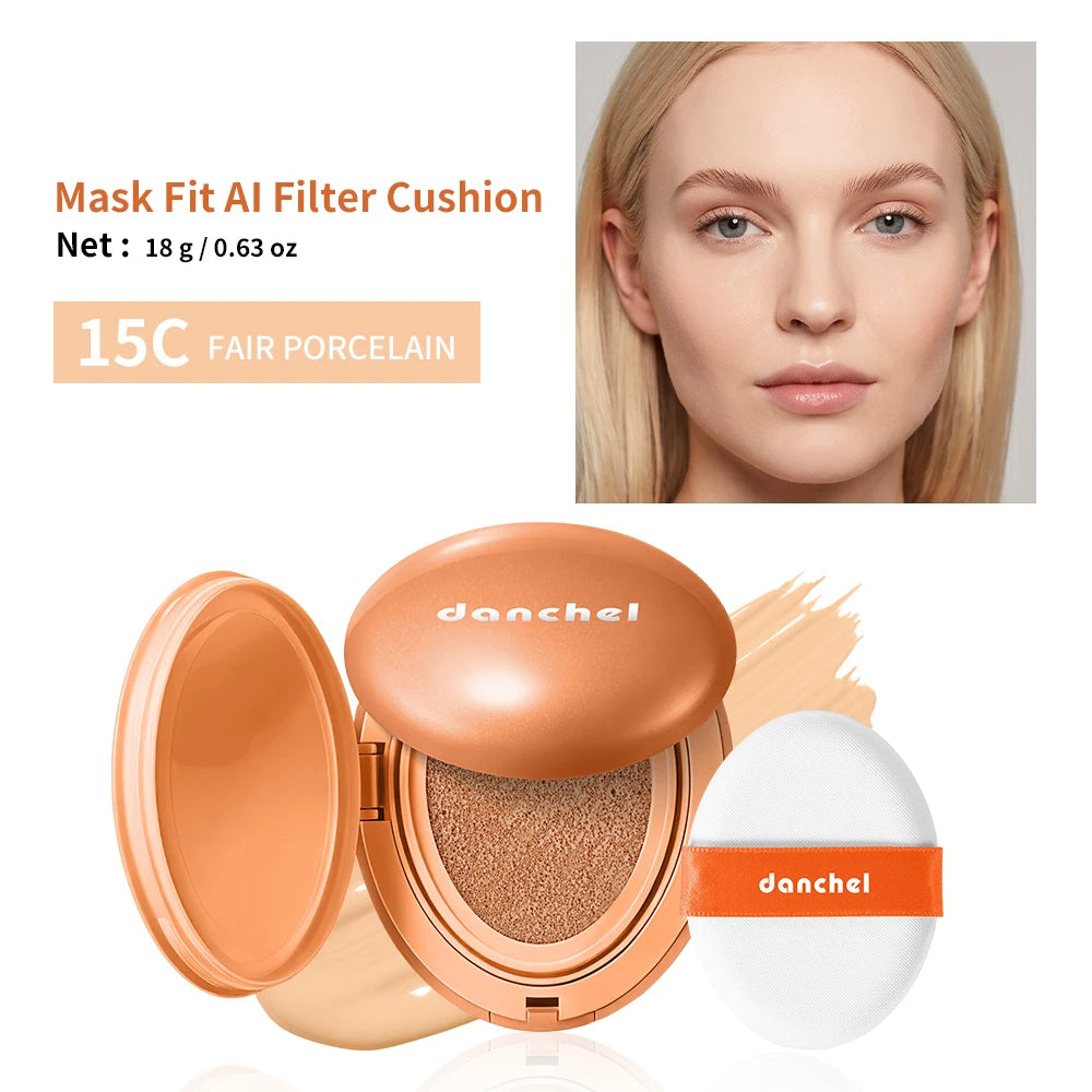 Sunscreen Cushion Foundation for Flawless Semi-Matte Coverage - 31