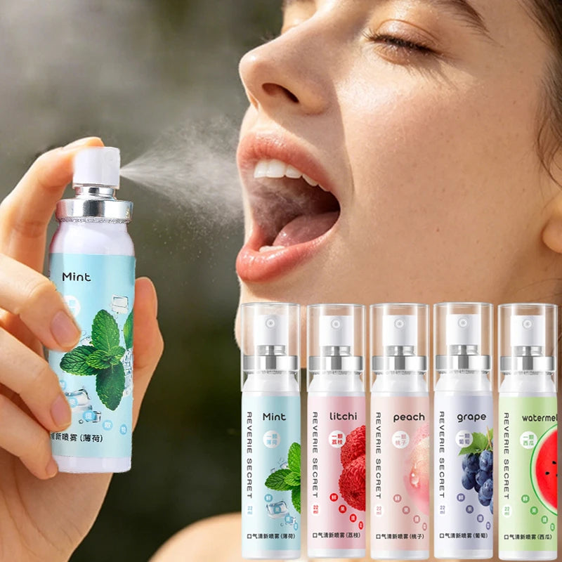 Fruit Flavor Oral Breath Spray Portable Mouth Freshener - 1