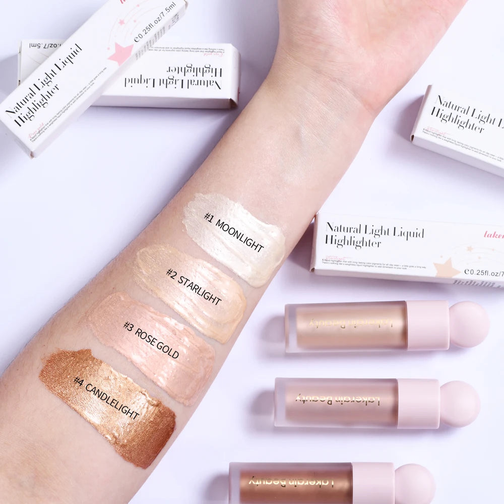Liquid Highlighter for Radiant Glow and Natural Skin Brightening